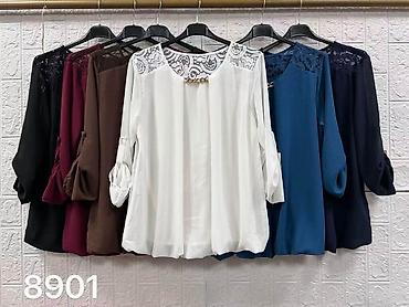 majice za trudnice: 10. Tunika/košulja za punije
XL 2XL 3XL 4XL
Cena : 2.400 dinara H — 4