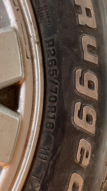 Колесо в сборе для внедорожника/пикапа. - Шина: BFGoodrich Rugged lalafo.kg да — 3 Колесо в сборе для внедорожника/пикапа. - Шина: BFGoodrich Rugged — 3