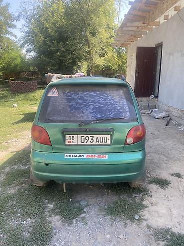 бишкек авто салон: Daewoo Matiz: 2004 г., Кол менен иштөөчү, Бензин, Хетчбек — 5