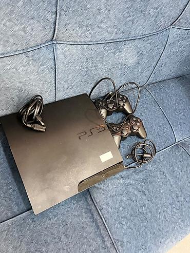 Video oyunlar və konsollar: Sony PlayStation 3 slim evde istifade olunub, tecili pul lazim — 2