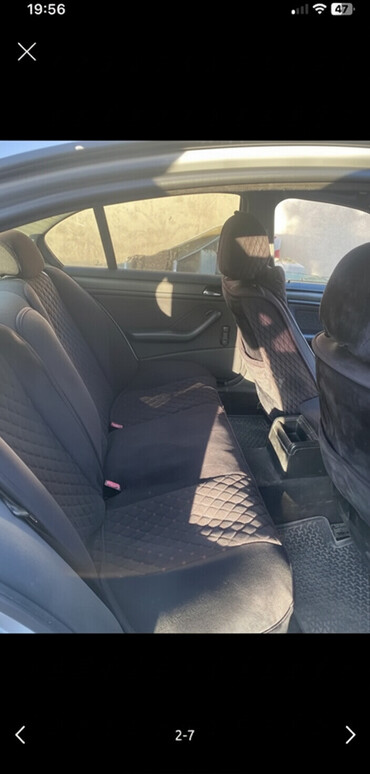 BMW: BMW 3 Series (E46) — интерьер и салон - Салон седана с тканевой — 3