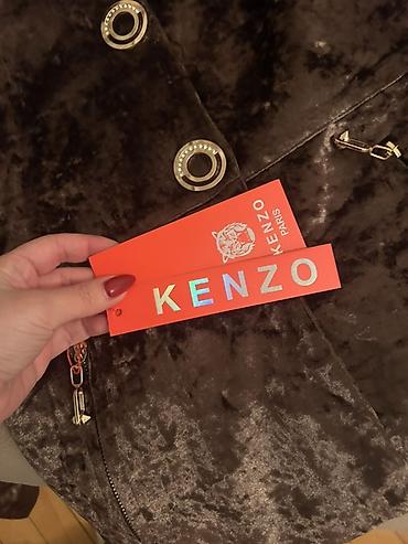 Üst geyimi: Qadın şıq pencək – KENZO Paris - Rəng: qara - Model: düz kəsim, qısa — 9