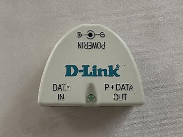 adaptör: D-Link DSL-2640U ADSL2+ Wi-Fi modemi satılır. Tam işlək vəziyyətdədir — 10
