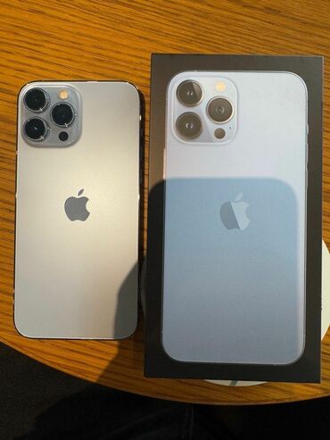 ayfon 5g: IPhone 13 Pro, 128 ГБ, Sierra Blue, Гарантия, Face ID