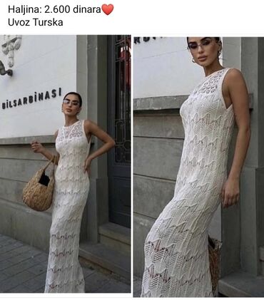 exit odeca: One size, bоја - Bela, Večernji, maturski, Top (bez rukava)