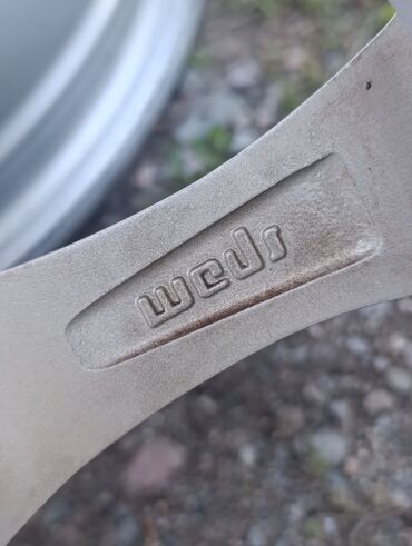 Диски: Литые Диски R 15 Weds, Комплект, отверстий - 5, Б/у — 12