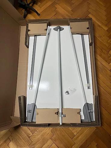 Ostali kancelarijski nameštaj: Flipchart Coyote – tronožac, sklopiv - Magnetna bela tabla sa — 10