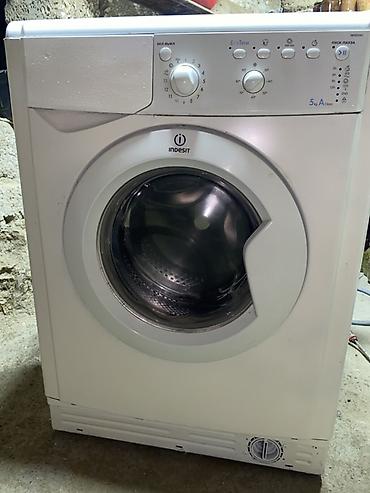 Paltaryuyan maşın Indesit, 5 kq, İşlənmiş, Avtomat, Qurutmasız, Kredit yoxdur