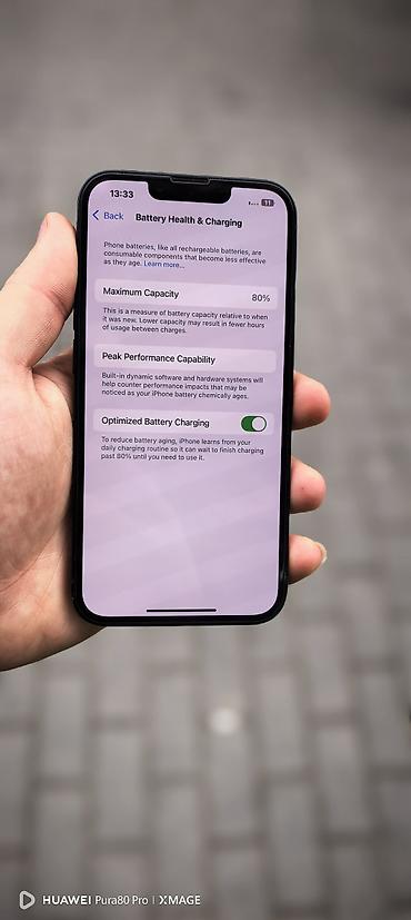iphone case: IPhone 13, 256 GB, Starlight, Zəmanət, Sənədlərlə, Face ID — 2