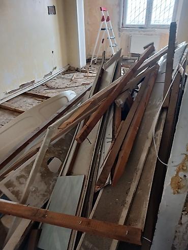 taxta şalban: Demontajdan çıxmış tikinti mapulsuzpulsterialları paketi - Taxta — 2