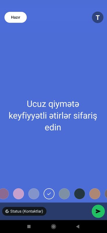 Ətriyyat: Ucuz qiymətə keyfiyyətli ətirlər sifariş edin