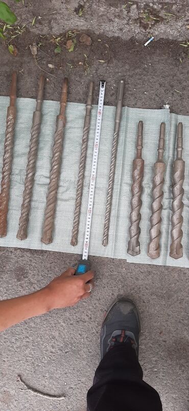 Сверла: Буры, новые заводские отличного качества, на наконечниках имеются at lalafo.kg — 3 Сверла: Буры, новые заводские отличного качества, на наконечниках имеются — 3