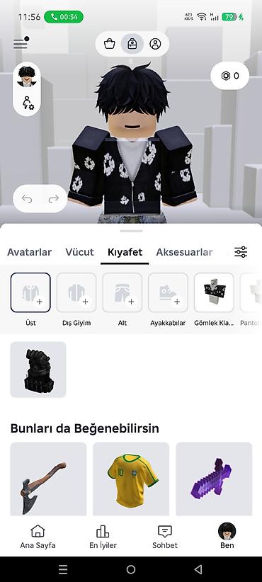 pant: Roblox avatar üçün tam hazır geyim dəsti Təsvir: - Platforma: Roblox — 2