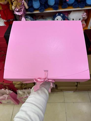 Hədiyyə bağlamaları: Hədiyyə qutusu, rəng - Çəhrayı — 6