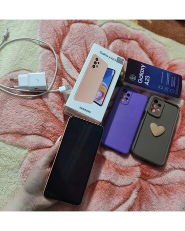 Samsung: Samsung Galaxy A23 5G, 128 GB, rəng - Narıncı, Barmaq izi, İki sim kartlı, Face ID — 9