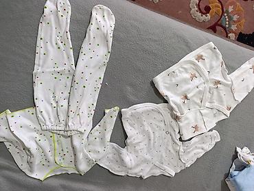Отдам даром: Набор детской одежды для новорождённого (0–3 мес), хлопок. все отдам — 5