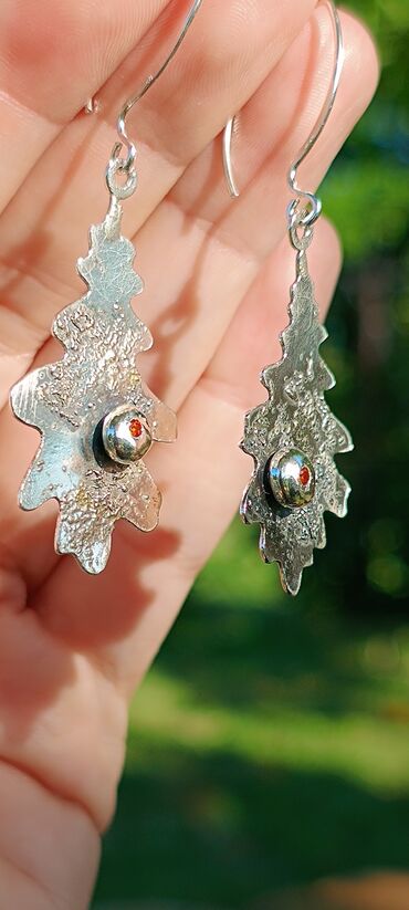 Minđuše: Handmade, Materijal: Srebro — 10