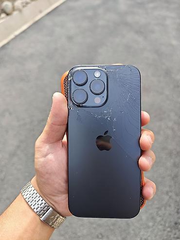 стенный печь: IPhone 16 Pro Max, Б/у, 256 ГБ, Черный, Чехол, 94 % — 1