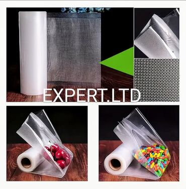 Paketləmə aparatları: Avropa standartı olan,vakuum paketləri satılır.Bir üzü hamar,bir üzü — 8