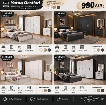 Yataq Dəstləri – rahatlıq və zövq bir arada! 4 fərqli model: 1 lalafo.az -da Yataq Dəstləri – rahatlıq və zövq bir arada! 4 fərqli model: 1