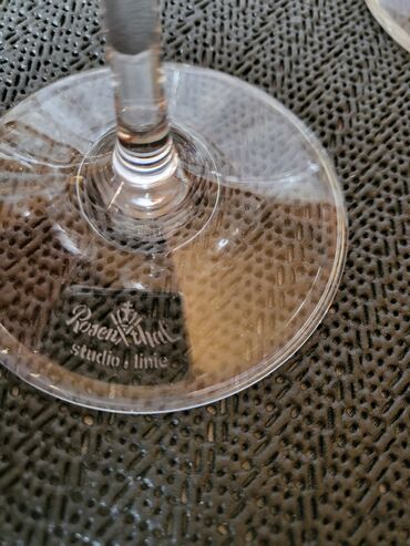 Čaše: Case Rosenthal kristal za vino,rucni rad 70te.godine Nemacka. Case — 16