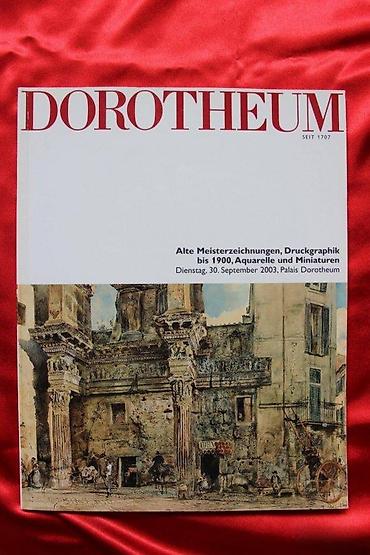 sorgaro katalog: DOROTHEUM, ALTE MEISTERZEICHNUNGEN, DRUCKGRAPHIK BIS 1900 | Aukcioni — 1
