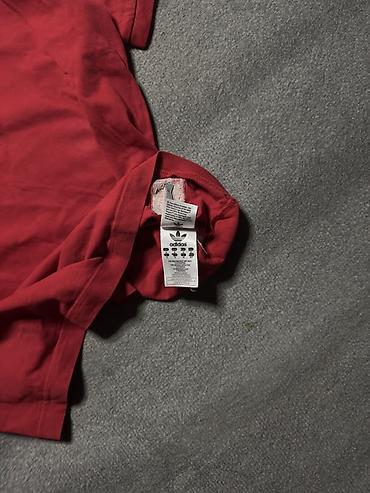Futbolkalar: Futbolka, Adidas, S, rəng - Qırmızı — 6