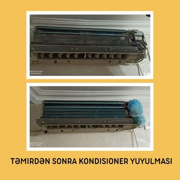 Digər xidmətlər: Alman avadanlıqları və xüsusi yuyucu vasitələr ilə kondisionerin — 8