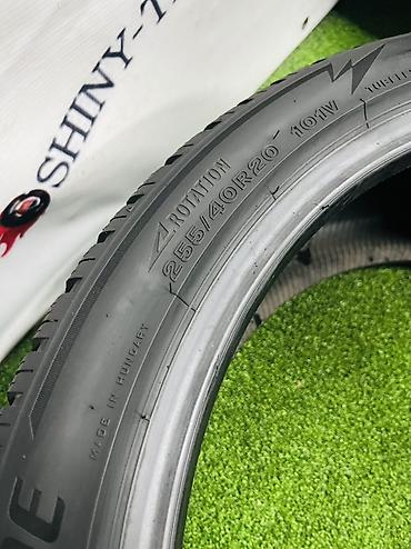 ось: Шины 255 / 40 / R 20, Зима, Б/у, Комплект, Легковые, Bridgestone — 8