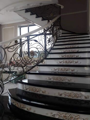 Обшивка лестниц: Ворота, Решетки для окон, Перила, Лестницы и многое другое — 7