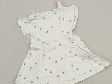 biała sukienka koktajlowa: Sukienka, So cute, 6-9 m, stan - Bardzo dobry