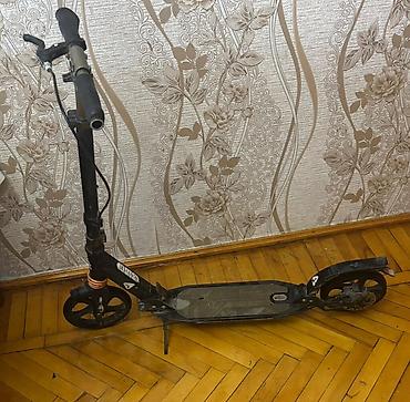 elektrikli scooter qiyməti: Skuter çox ucuz, 19 AZN, nazasdı. Düzəltmək lazımdı. Qiymət sondu, tam — 1