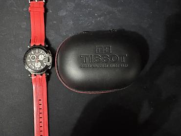 casio original: Классические часы часы, Tissot, Титан, Швейцария, Водонепроницаемые, Секундомер, Оригинал, Мужские, Б/у — 1