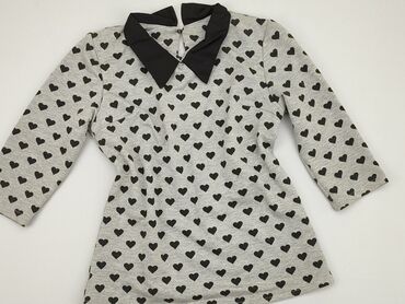 szara bluzki damskie: Блуза жіноча, S, стан - Хороший