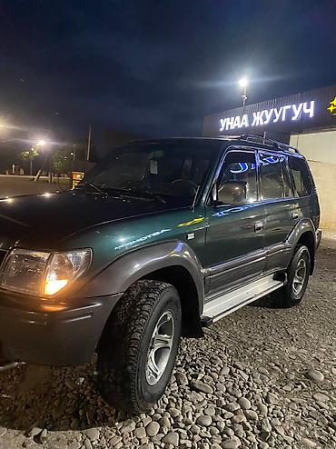 мотор жок: Toyota Land Cruiser Prado: 1998 г., 3.4 л, Кол менен иштөөчү, Бензин — 7