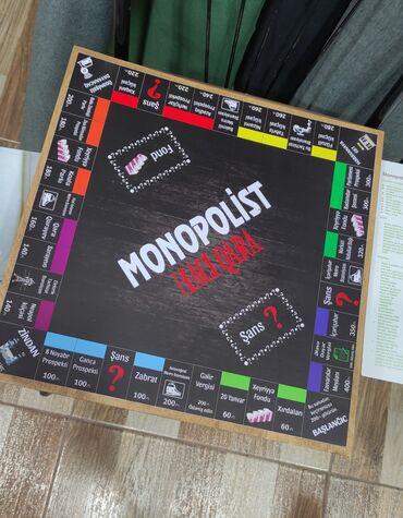 monopoli: Monopolist Azəri dildə Materialı taxtadandir Keyfiyyət 💯 Metrolara