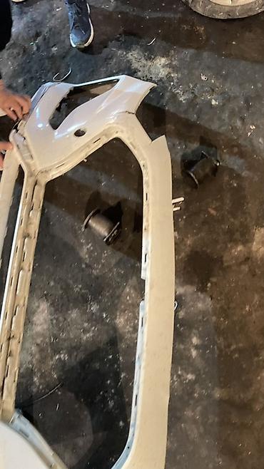 Бампер и комплектующие: Бампер Hyundai, Б/у, Оригинал — 16