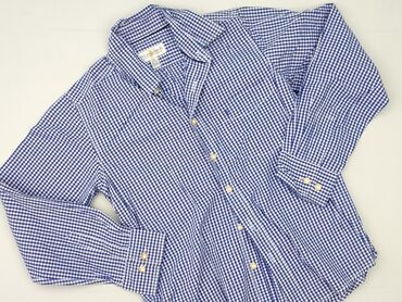 jeansy guess: Shirt 11 years, condition - Very good, pattern - Cell, color - Blue