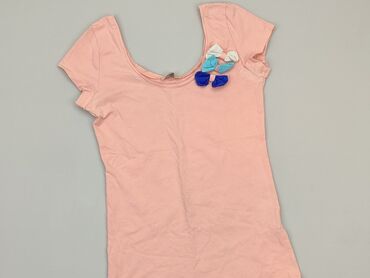 różowe bluzki z dekoltem: Bluzka Damska, S, stan - Dobry