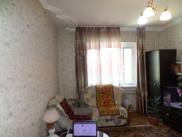 квартира бишкек рассрочка: 2 комнаты, 53 м², 105 серия, 2 этаж, Дизайнерский ремонт