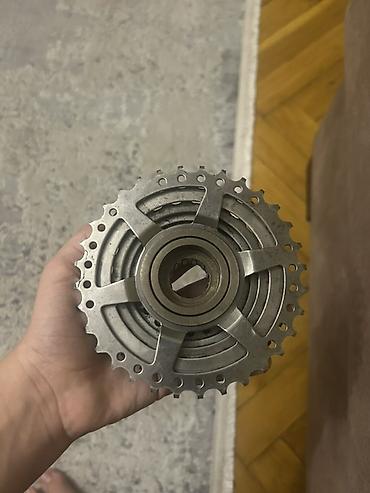 Velosiped ehtiyat hissələri: Velosiped üçün sərbəst fırlanan arxa dişli blok (freewheel) - 9 dişli — 2