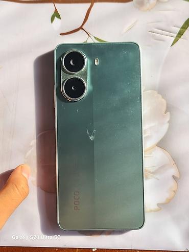 оригинальный чехол на редми 9: Poco X7 Pro, Б/у, 256 ГБ, цвет - Зеленый, 2 SIM — 1