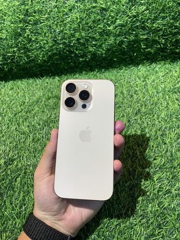 ремонт телефонов айфон: IPhone 16 Pro, Жаңы, 256 ГБ, Desert Titanium, 100 %