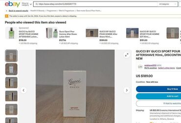 самые лучшие духи: Продаю мужскую парфюмерию Gucci by Gucci Sport 90мл, Франция, оригинал