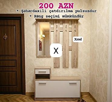 asma guzgu: Dəhliz üçün asma və dolab dəsti - Qiymət: 200 AZN - Şəhərdaxili — 1