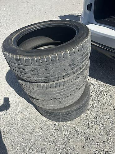 Шины 225 / 55 / R 19, Лето, Б/у, Комплект, Легковые, Корея, Kumho