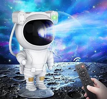 svetleci globus: Astronaut Zvezdano Nebo Lampa – Projektor 🚀🌌 Pretvorite svaku sobu u — 1