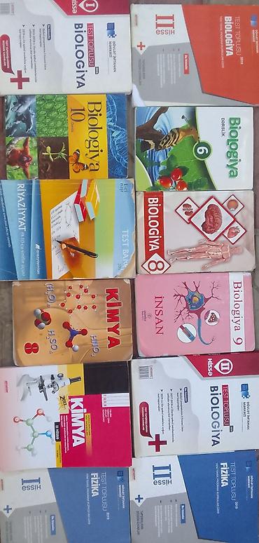 Книги и журналы: Fənn kitabları və test toplusu dəsti . hər biri 1 manat Məzmuna — 1