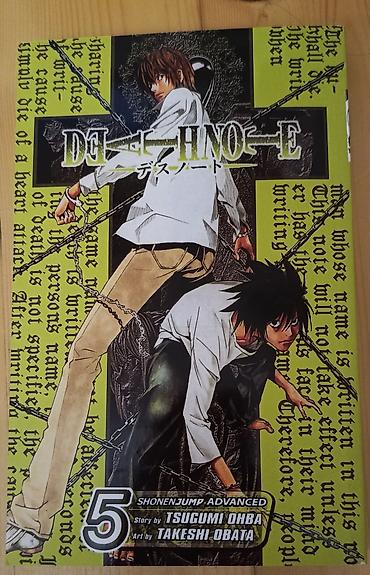 Kitablar və jurnallar: Məhsul: Death Note (Ölüm Dəftəri) manga kitabları – müxtəlif cildlər — 3