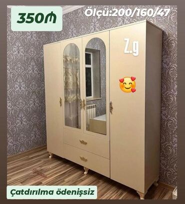 Dolablar: 4 qaplı dolab